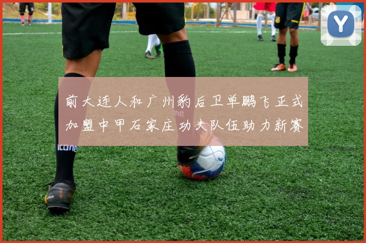 前大连人和广州豹后卫单鹏飞正式加盟中甲石家庄功夫队伍助力新赛季